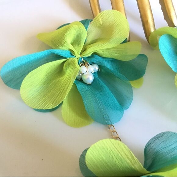 New! FP Seista Fabric Earrings - Picture 9 of 9